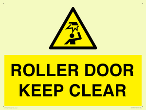 ROLLER DOOR KEEP CLEAR